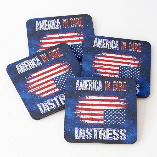 Item preview, America in Dire Distress – Cosmic Protest Design designed and sold by MysticOzzy.