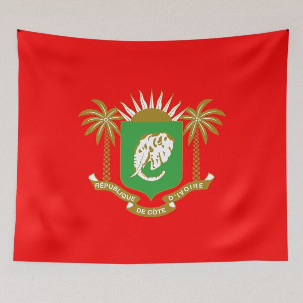 Item preview, national emblem seal of Cote d'Ivoire designed and sold by ak7sailor.