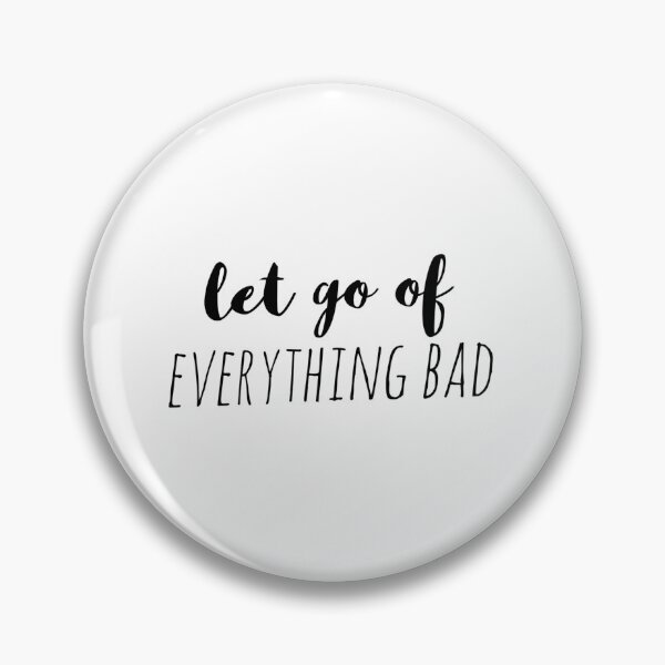Item preview, Let Go of Everything Bad – Affirmation – Emotional Release Quote designed and sold by Camila  Ardila.