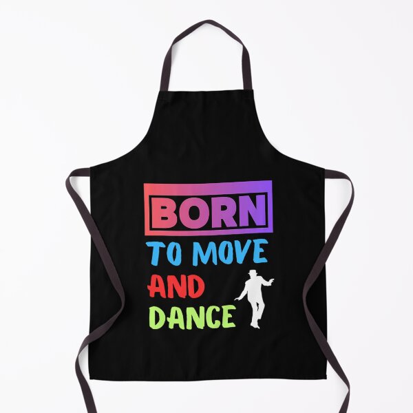 Item preview, Born to Move and Dance Colorful Dancer Design designed and sold by ExploreAura Studio.