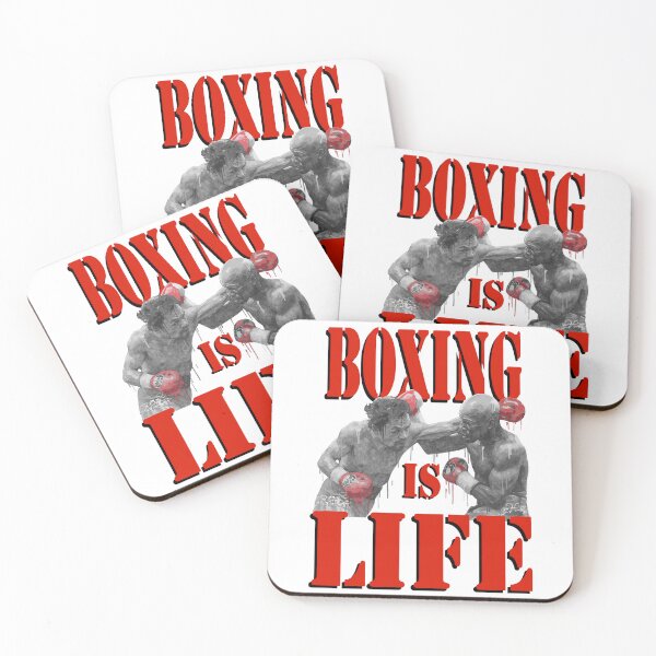Item preview, Boxing Is Life Mayweather VS Pacquiao Design designed and sold by EZPAINT.