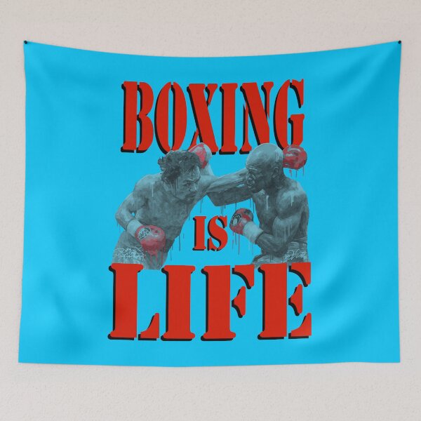 Item preview, Boxing Is Life Mayweather VS Pacquiao Design designed and sold by EZPAINT.