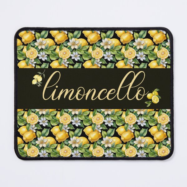 Item preview, limoncello watercolor lemons and flowers designed and sold by mariana83.