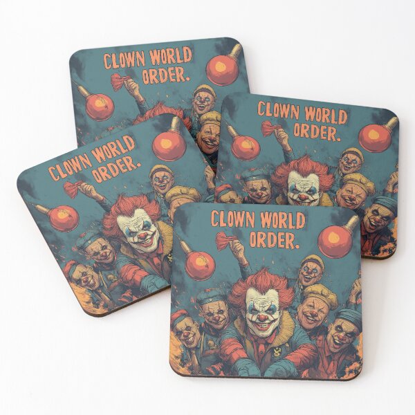 Item preview, Clown World Order designed and sold by Chroma Myst.