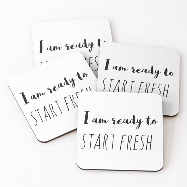 Item preview, I Am Ready to Start Fresh – Affirmation – New Beginning Quote designed and sold by Camila  Ardila.