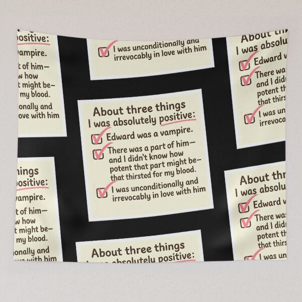 Item preview, Twilight - Three Things Checklist designed and sold by DA0x-Designers.