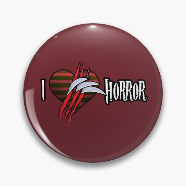 Item preview, I love Horror designed and sold by SideQuest - Scribbled Chaos!.