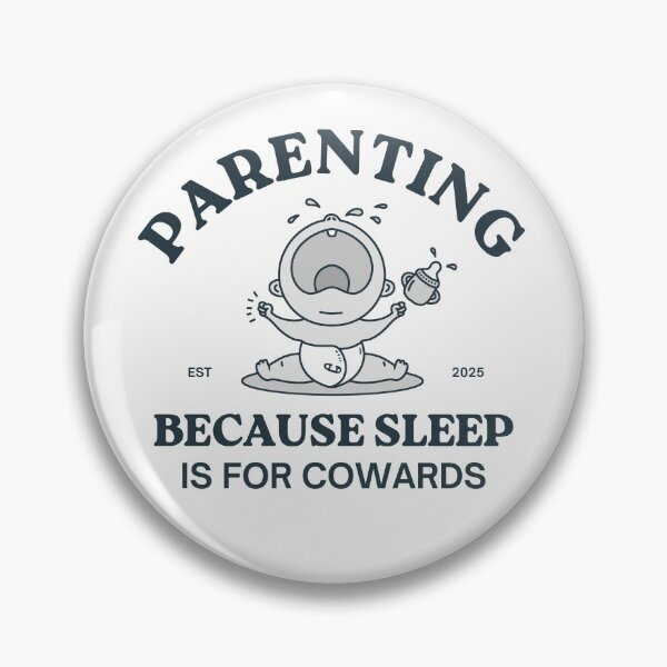 Item preview, Parenting Because Sleep Is for Cowards: Sarcastic Parents’ Day designed and sold by Office Geek Shop.