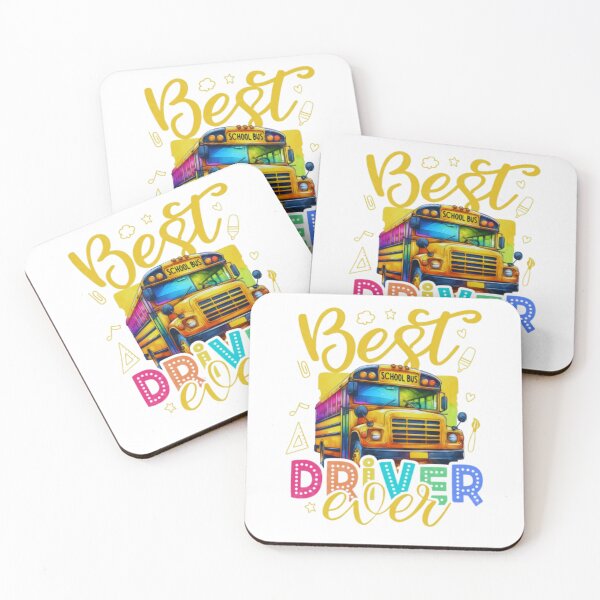 Item preview, Best School Bus Driver Ever - Appreciation Gift Colorful Art designed and sold by Colorful-Garden.