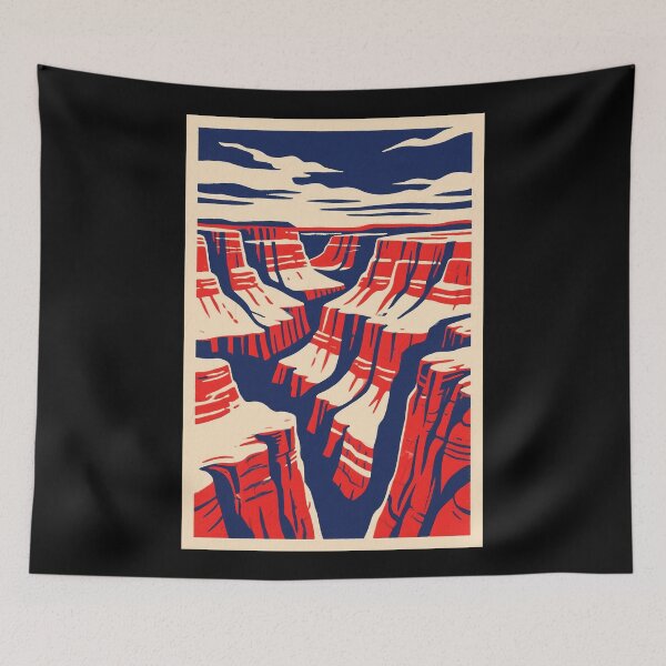 Item preview, Grand Canyon Vintage Hope Landscape designed and sold by HoopeStylee.