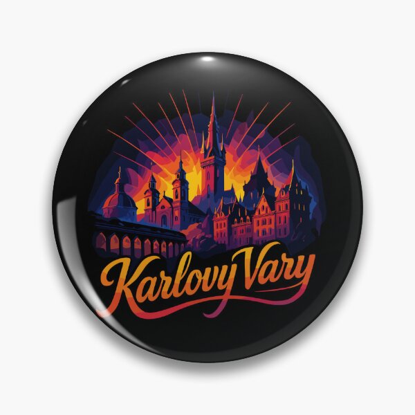 Item preview, Karlovy Vary City Czech Republic Gift designed and sold by Pineapple-Tree.