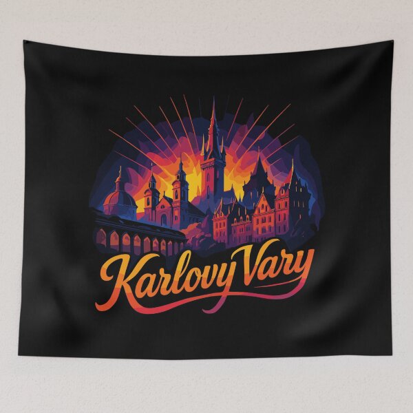 Item preview, Karlovy Vary City Czech Republic Gift designed and sold by Pineapple-Tree.
