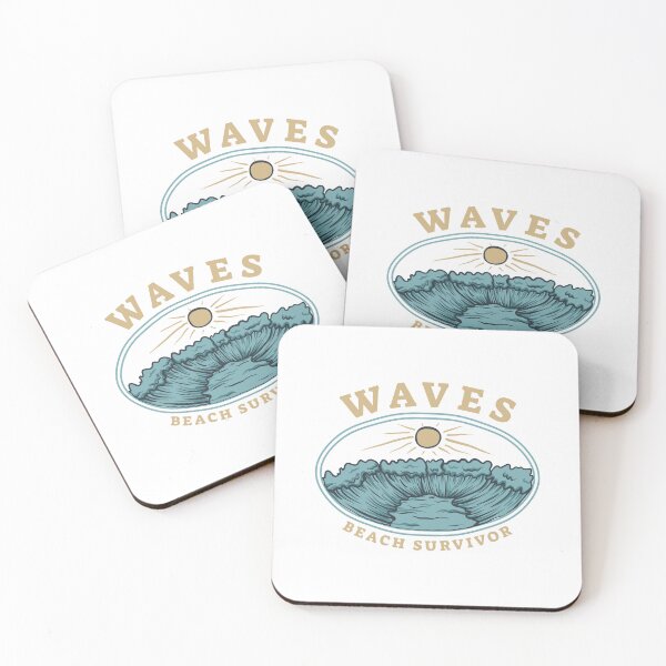 Item preview, waves and summer sun on the beach designed and sold by Joncasmiart.