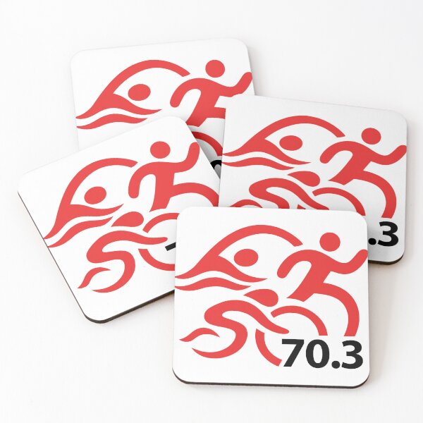 Item preview, Swim Bike Run 70.3 (red and black) designed and sold by TriathlonGoods.