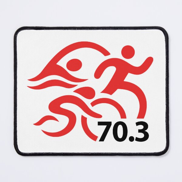 Item preview, Swim Bike Run 70.3 (red and black) designed and sold by TriathlonGoods.