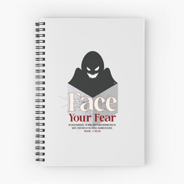 Item preview, Face Your Fear – Claustrophobia Inspired Art designed and sold by Stoic Treasures ⭐⭐⭐⭐⭐.