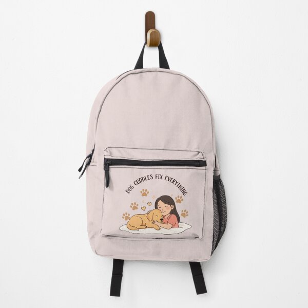 Item preview, Dog cuddles fix everything designed and sold by Amir Faysal.