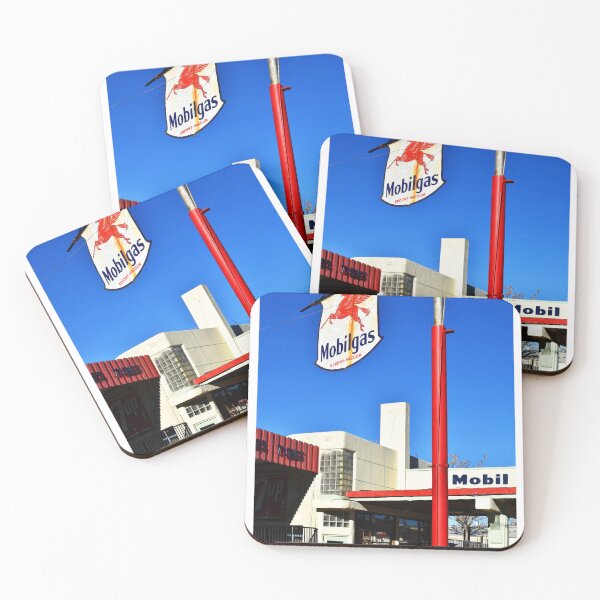 Item preview, Miami AZ Mobil gas station color designed and sold by Bos2phx.