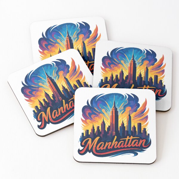 Item preview, Manhattan City New York Silhouette Gift designed and sold by Pineapple-Tree.