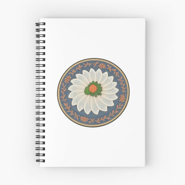 Item preview, Elegant Fugu Sashimi, Traditional Japanese Blowfish Art, Minimal Seafood Plate Design designed and sold by Vendeloc.