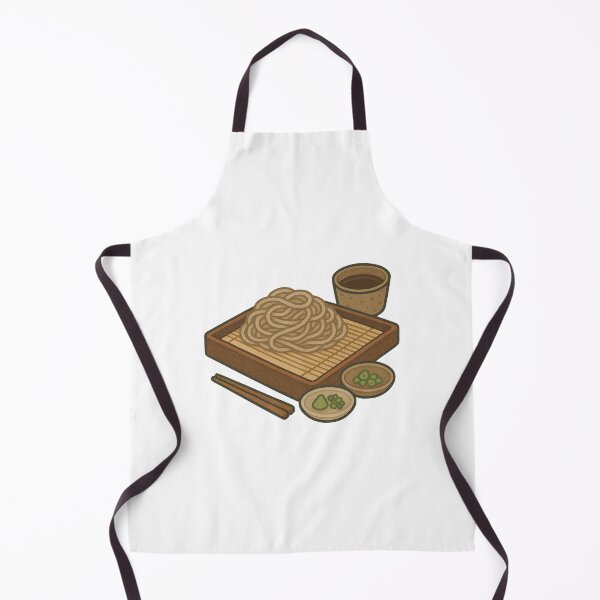 Item preview, Zaru Soba Cold Noodle, Traditional Japanese Summer Dish, Minimal Food Aesthetic Art designed and sold by Vendeloc.