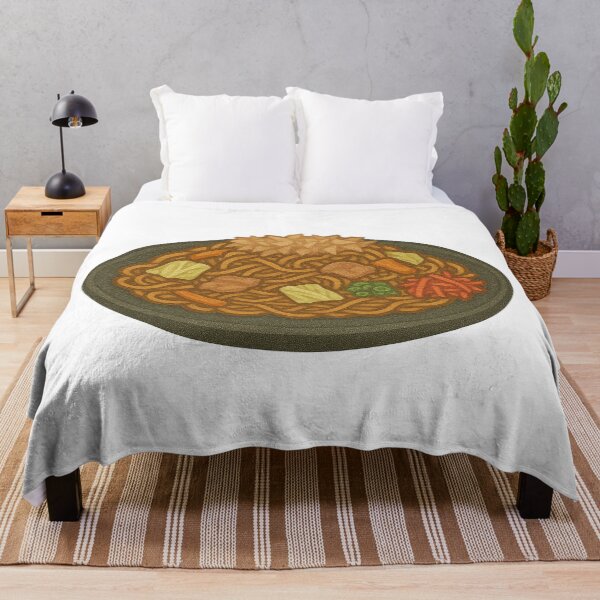 Item preview, Yakisoba Stir-Fried Noodles, Japanese Street Food Design, Colorful Noodle Plate Art designed and sold by Vendeloc.