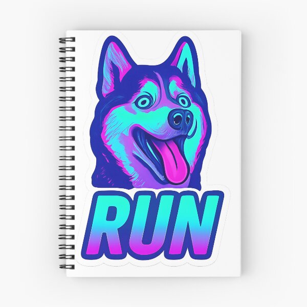 Artikelvorschau, Huskies werden rennen entworfen und verkauft von Throwback Trends.