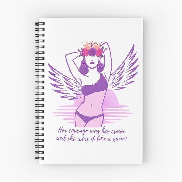 Item preview, Her Courage Was Her Crown – Empowerment Art Print designed and sold by Quiet Power Co..