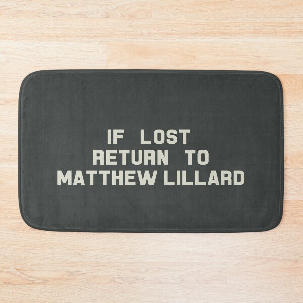 Item preview, If Lost Return to Matthew Lillard Tee designed and sold by 2000sbabyangel.