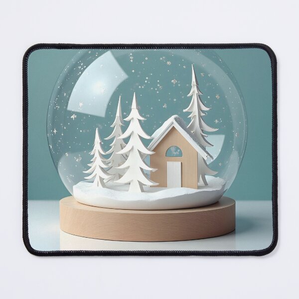 Item preview, Winter Wonderland Snow Globe designed and sold by ShadowAndSlate.