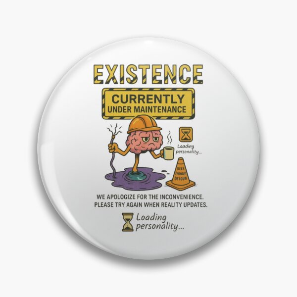 Item preview, Existential Reboot: Please Stand By designed and sold by ELVIN DESIGNS.