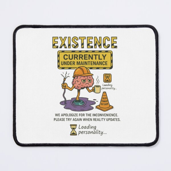 Item preview, Existential Reboot: Please Stand By designed and sold by ELVIN DESIGNS.