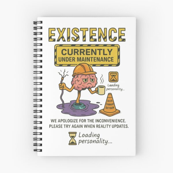 Item preview, Existential Reboot: Please Stand By designed and sold by ELVIN DESIGNS.