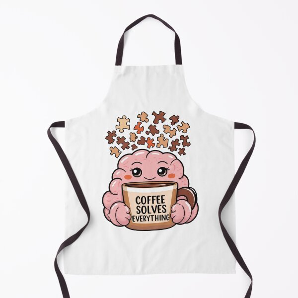 Item preview, Brain Teaser- Coffee Lover's Delight: 'Coffee Solves Everything designed and sold by wellie-chic.