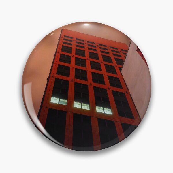 Item preview, Nighttime View of Modern High-Rise Between City Buildings designed and sold by minstr3l.
