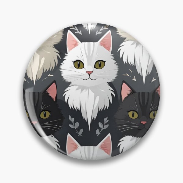 Item preview, White Cat Pattern designed and sold by PatronesKawai.