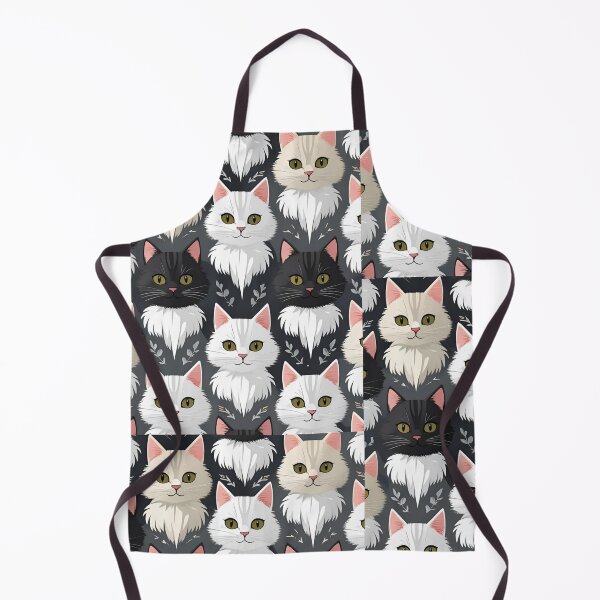 Item preview, White Cat Pattern designed and sold by PatronesKawai.