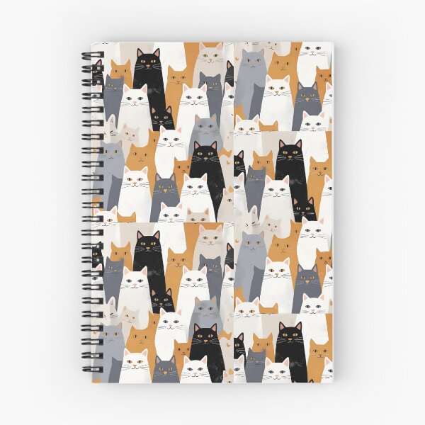 Item preview, White Cat Pattern designed and sold by PatronesKawai.
