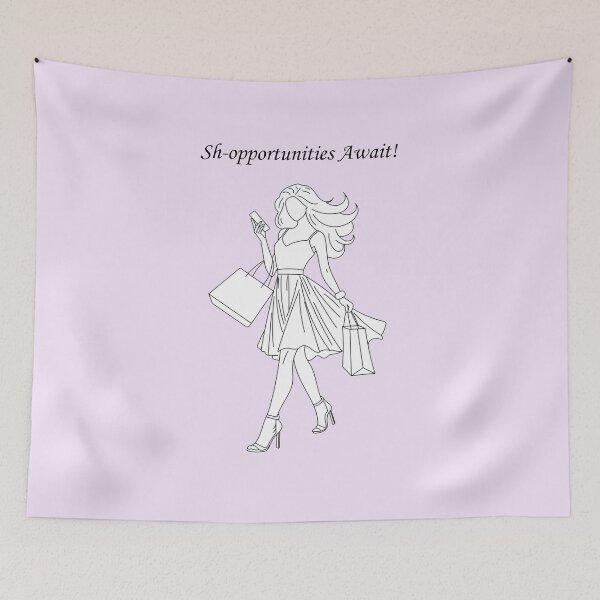 Item preview, Female Shopper: Sh-opportunities Await! designed and sold by SomeGuyLou.