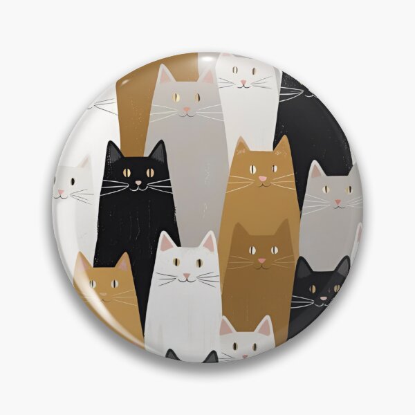 Item preview, Tricolor Cat Pattern designed and sold by PatronesKawai.