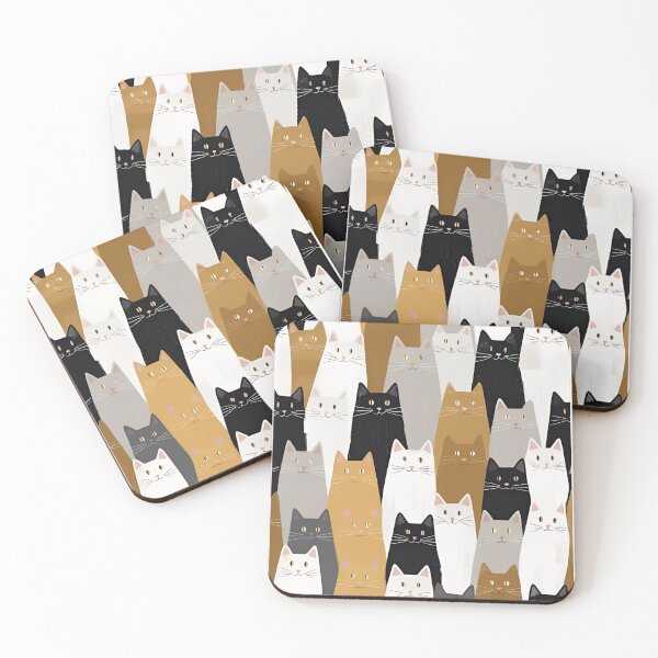 Item preview, Tricolor Cat Pattern designed and sold by PatronesKawai.