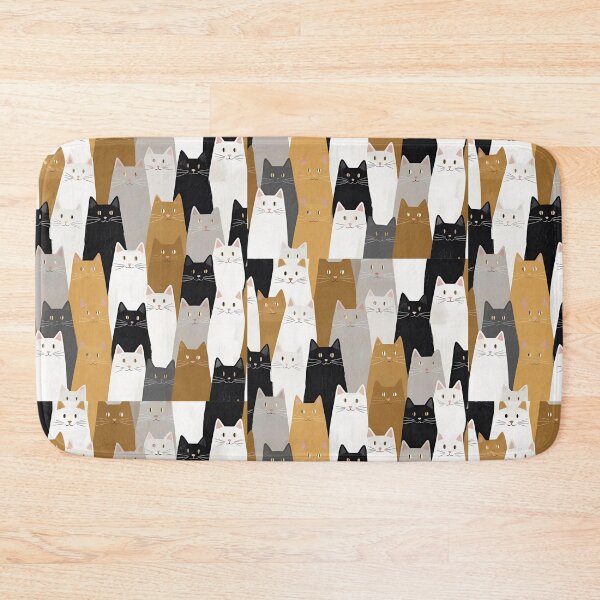 Item preview, Tricolor Cat Pattern designed and sold by PatronesKawai.