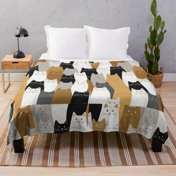 Item preview, Tricolor Cat Pattern designed and sold by PatronesKawai.