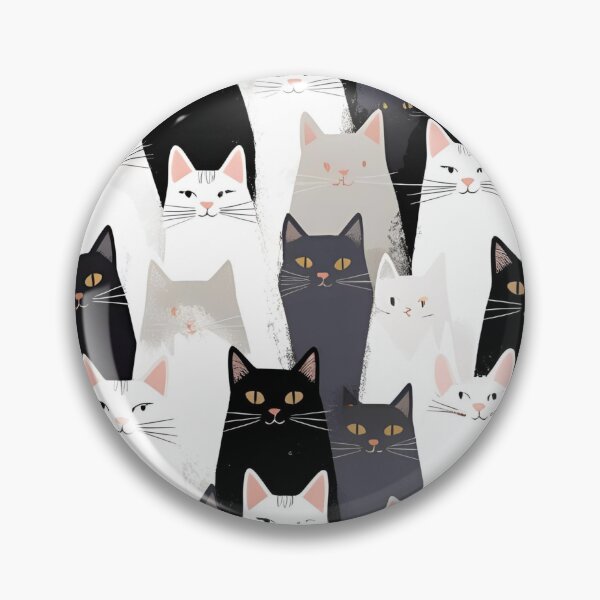 Item preview, Tricolor Cat Pattern designed and sold by PatronesKawai.