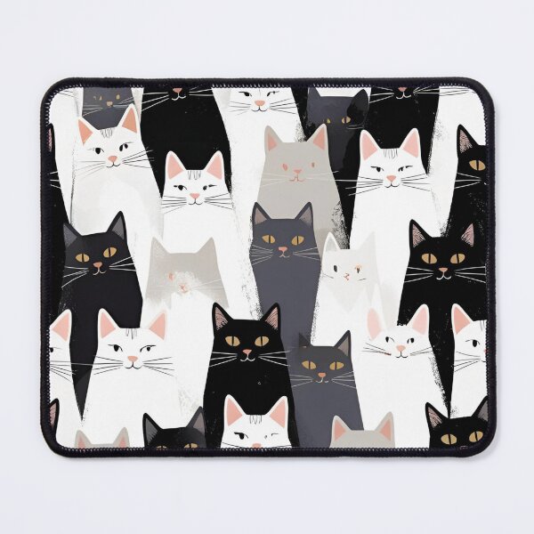 Item preview, Tricolor Cat Pattern designed and sold by PatronesKawai.