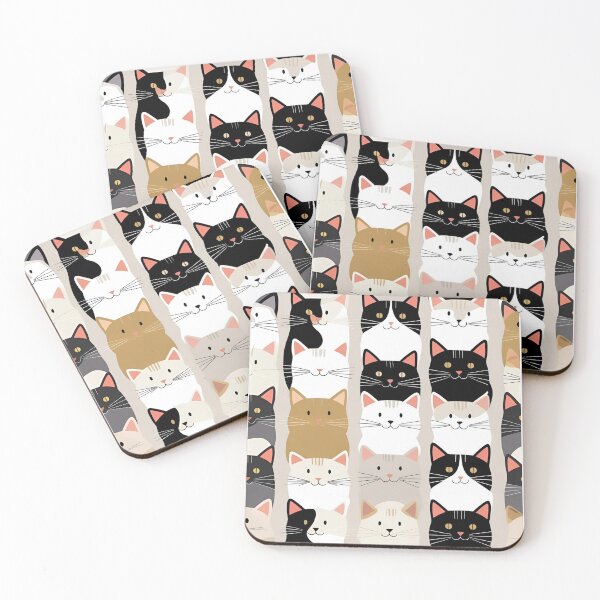 Item preview, Tricolor Cat Pattern designed and sold by PatronesKawai.