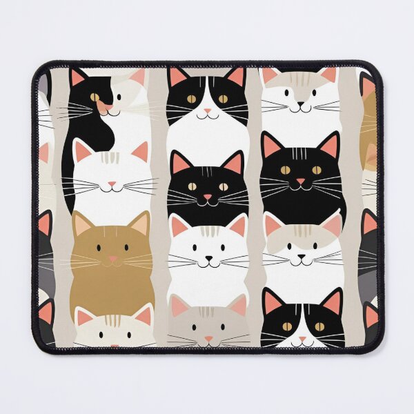 Item preview, Tricolor Cat Pattern designed and sold by PatronesKawai.