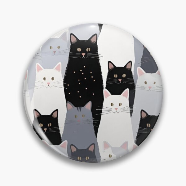Item preview, Tricolor Cat Pattern designed and sold by PatronesKawai.