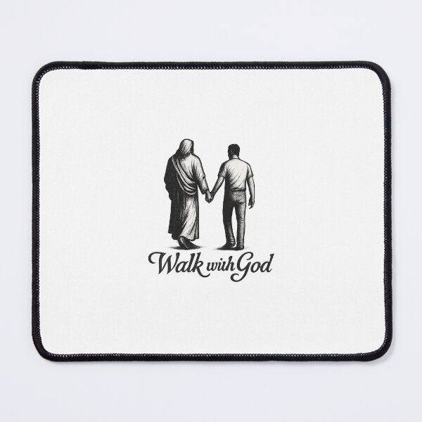 Item preview, Hold His Hand – Follow Jesus in Faith | Powerful Christian Art Tee designed and sold by WordOfLamb.