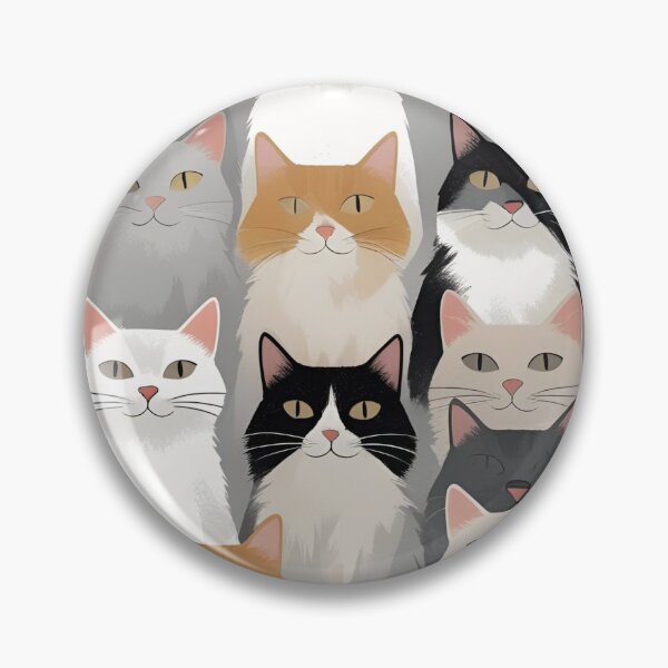 Item preview, Tricolor Cat Pattern designed and sold by PatronesKawai.